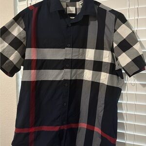 Burberry Men's Plaid Shirt
